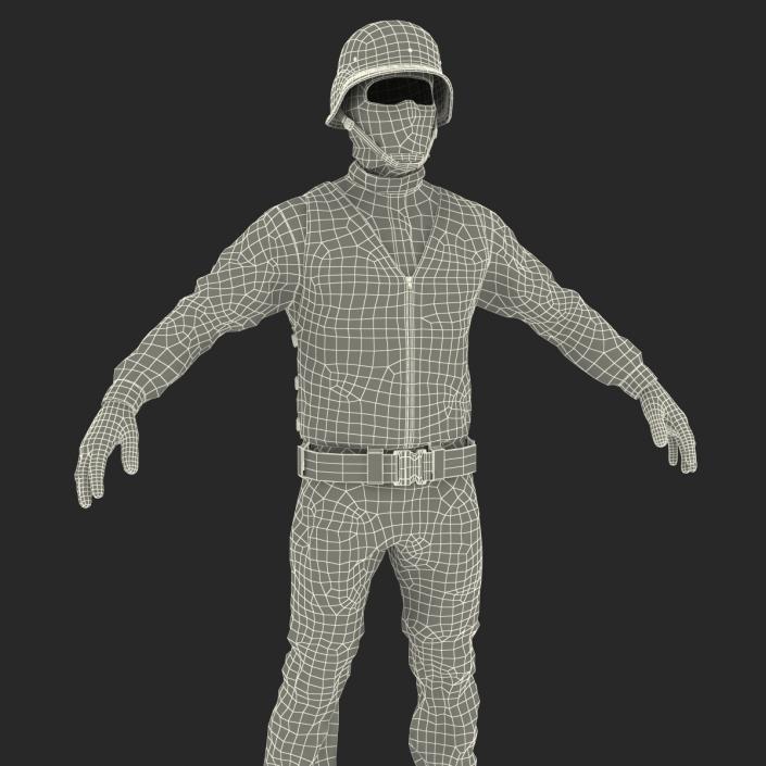 SWAT Uniform 4 3D model