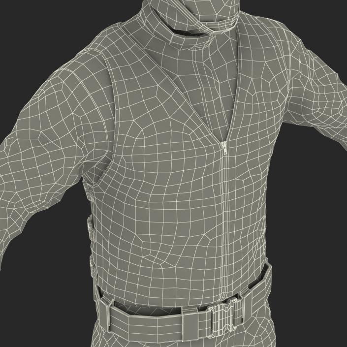 SWAT Uniform 4 3D model