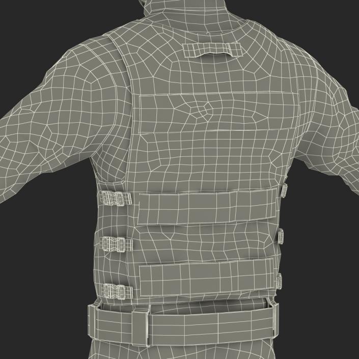 SWAT Uniform 4 3D model