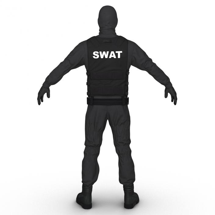 SWAT Uniform 5 3D model