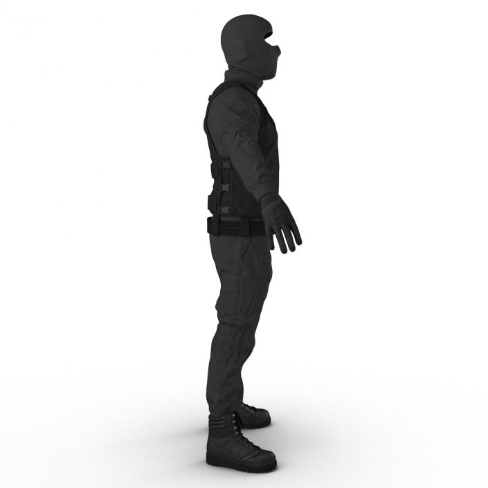 SWAT Uniform 5 3D model