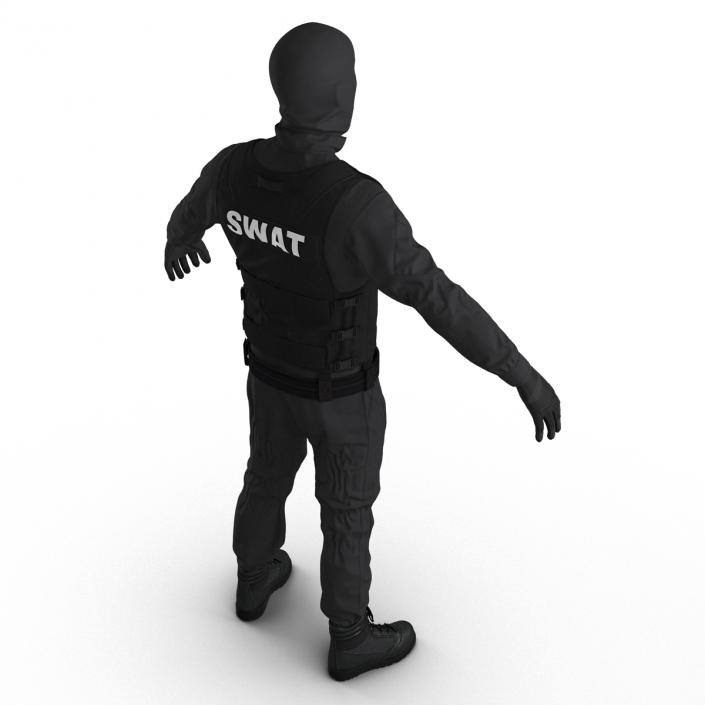 SWAT Uniform 5 3D model