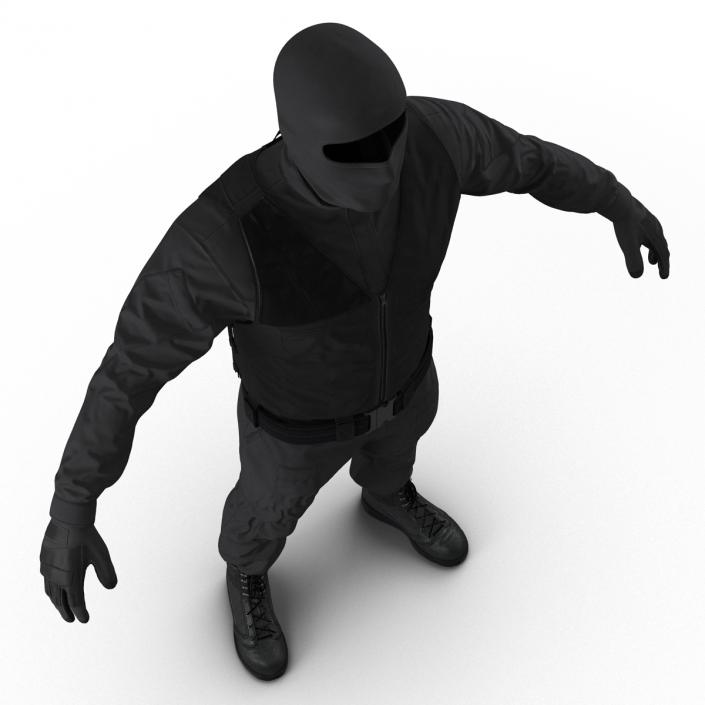 SWAT Uniform 5 3D model