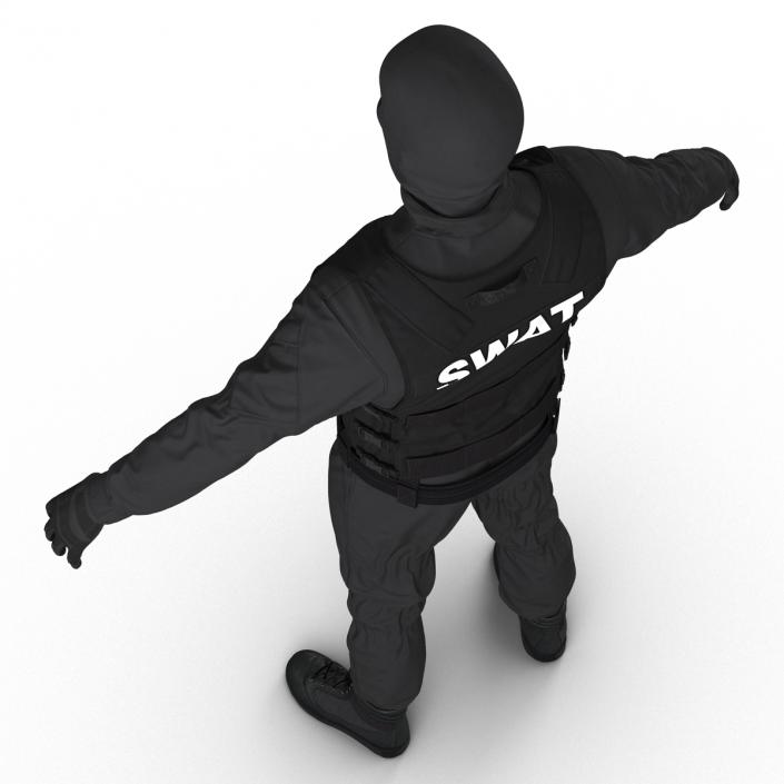 SWAT Uniform 5 3D model