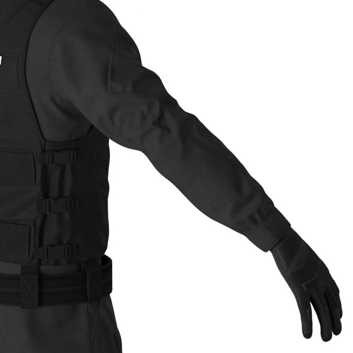 SWAT Uniform 5 3D model