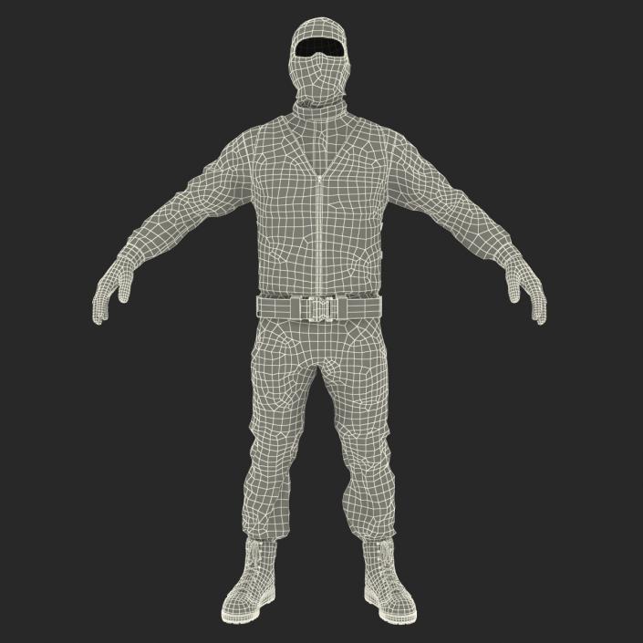 SWAT Uniform 5 3D model