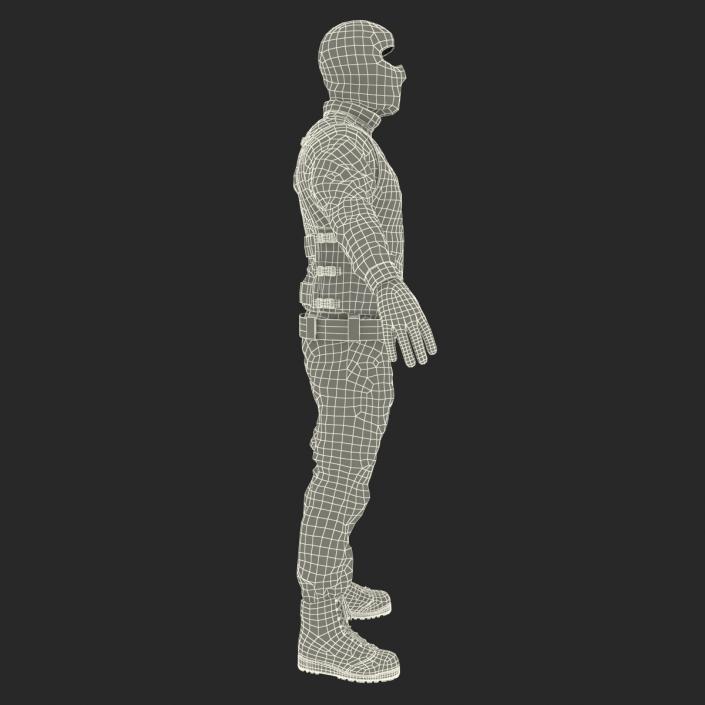 SWAT Uniform 5 3D model