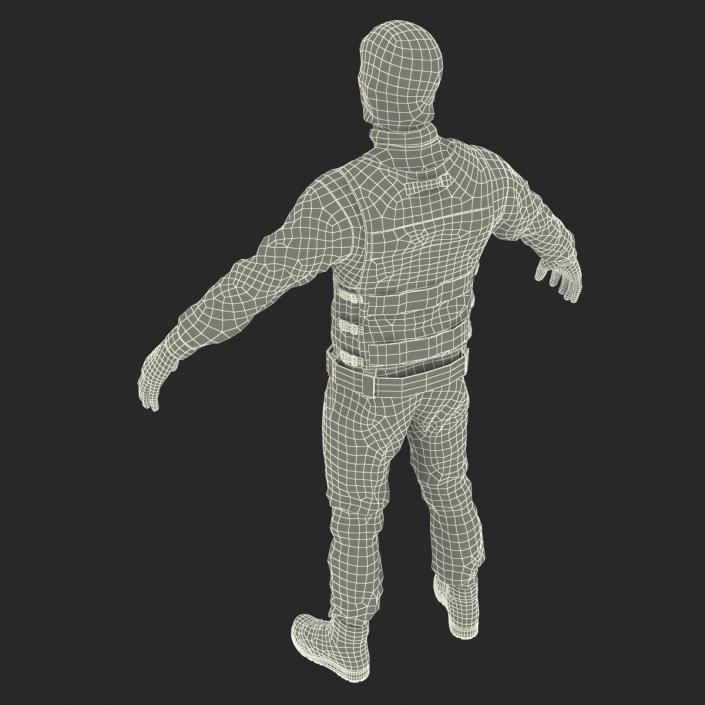 SWAT Uniform 5 3D model