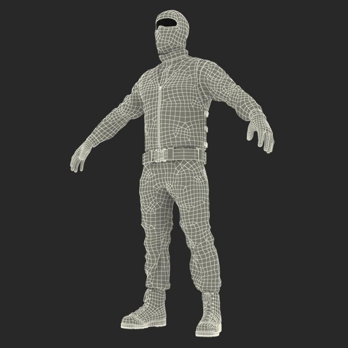 SWAT Uniform 5 3D model