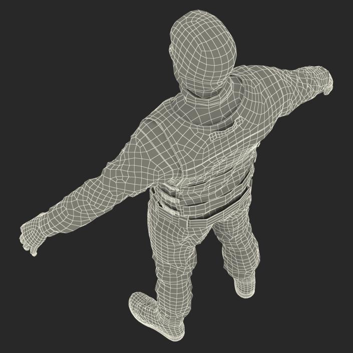 SWAT Uniform 5 3D model