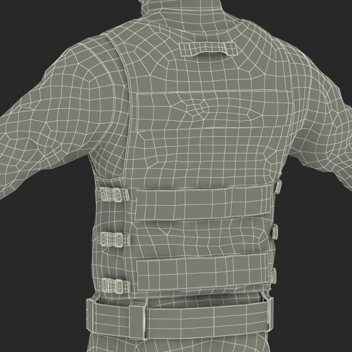 SWAT Uniform 5 3D model