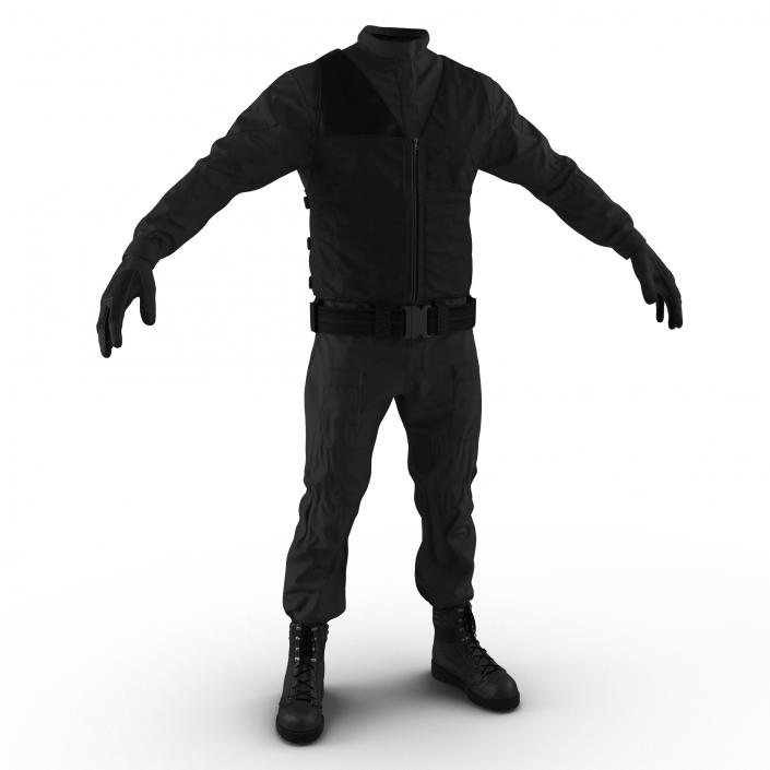 SWAT Uniform 6 3D model