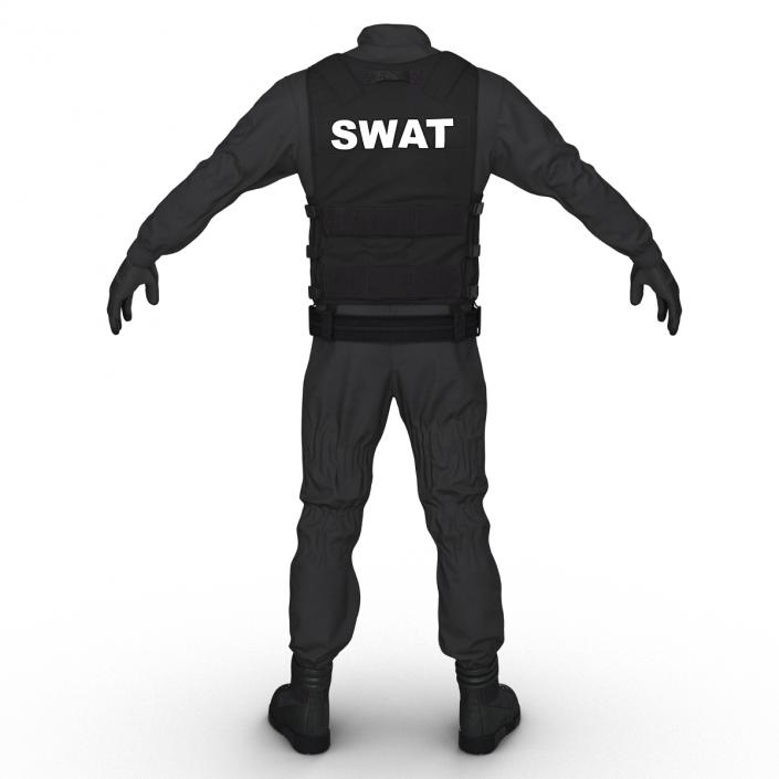 SWAT Uniform 6 3D model