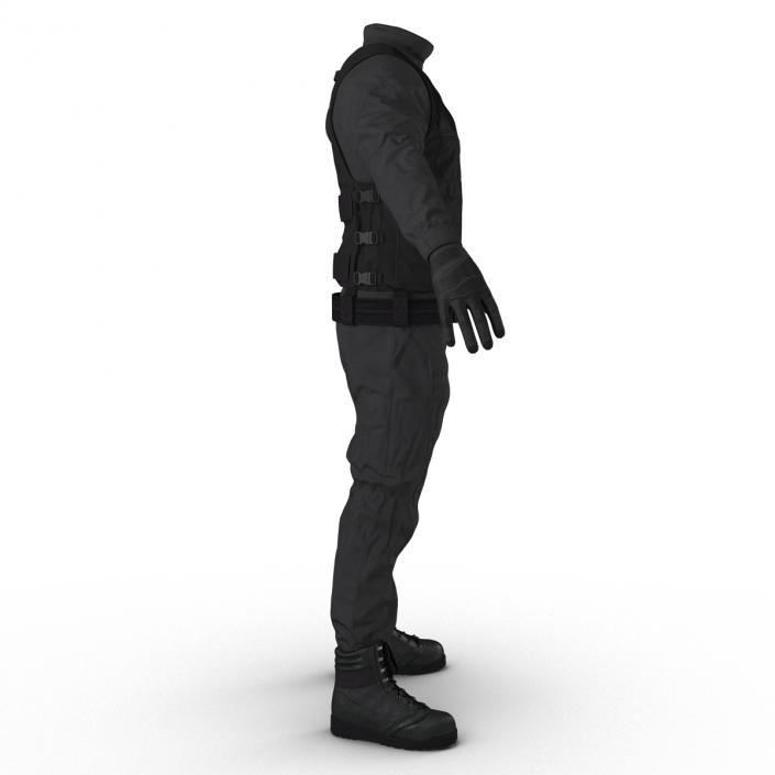 SWAT Uniform 6 3D model