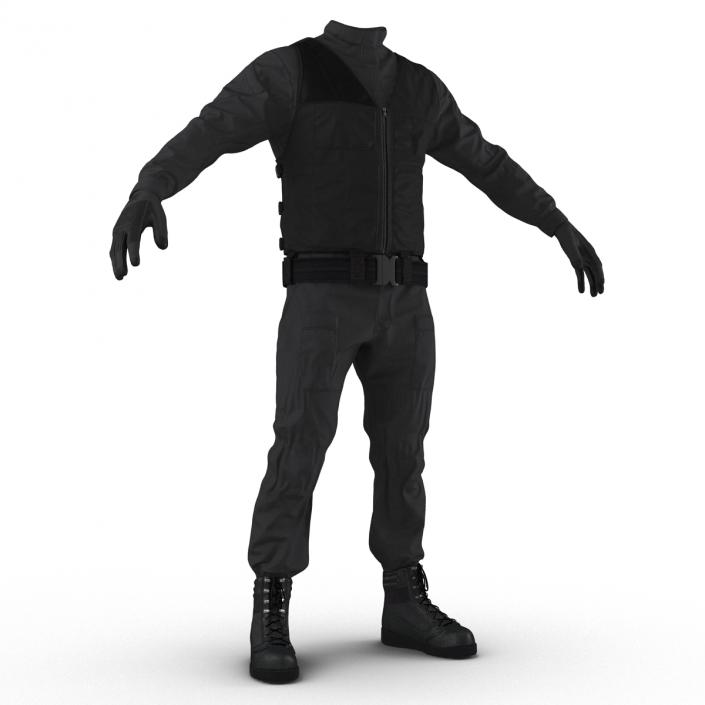 SWAT Uniform 6 3D model