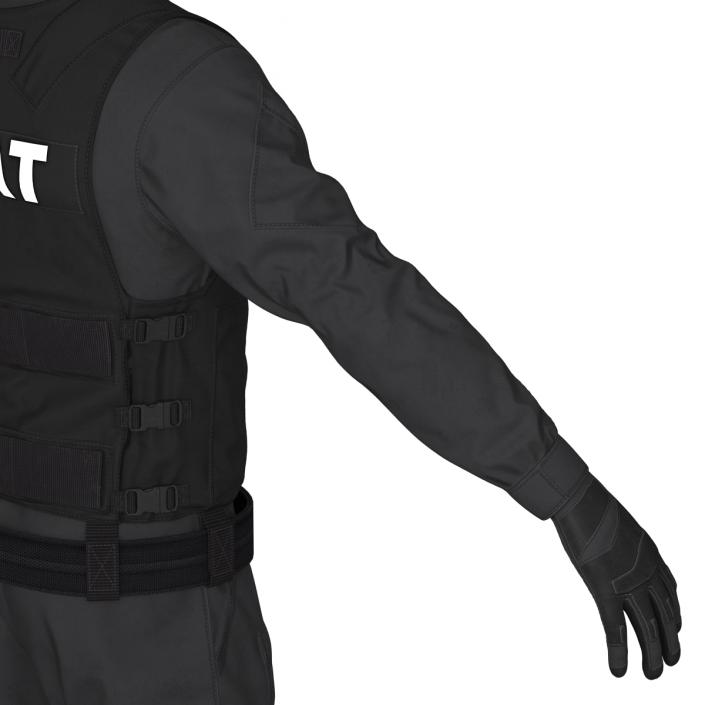 SWAT Uniform 6 3D model