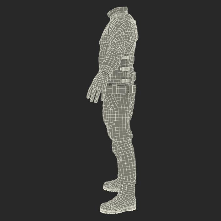 SWAT Uniform 6 3D model