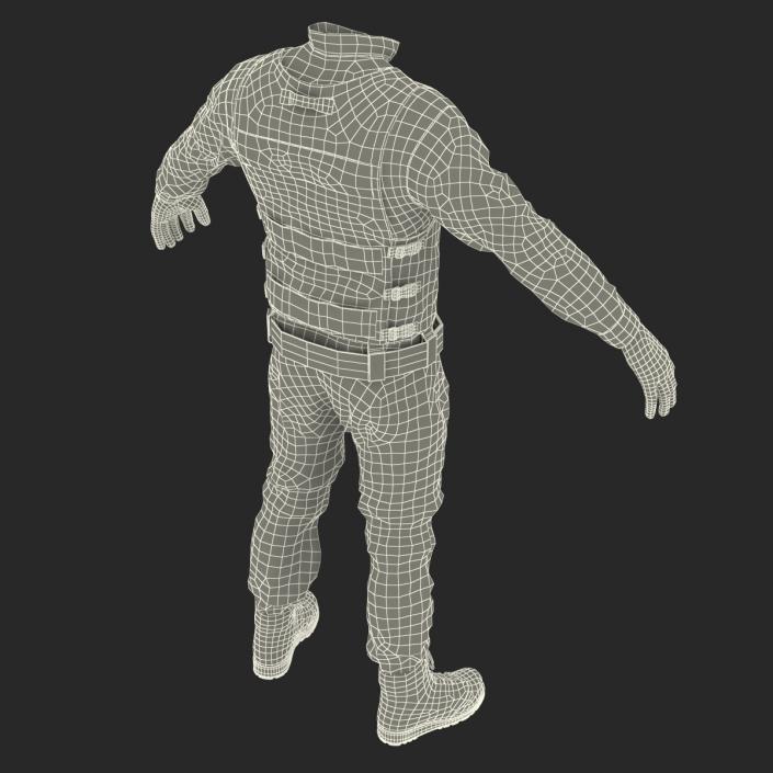 SWAT Uniform 6 3D model