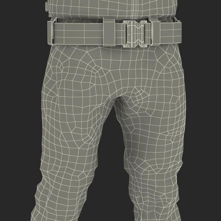 SWAT Uniform 6 3D model