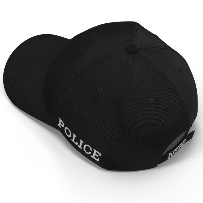 3D model Police Hat