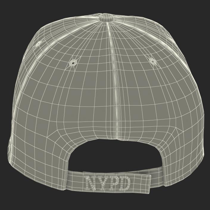 3D model Police Hat