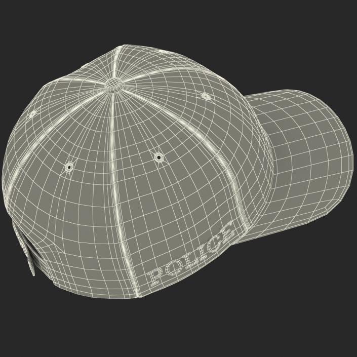 3D model Police Hat