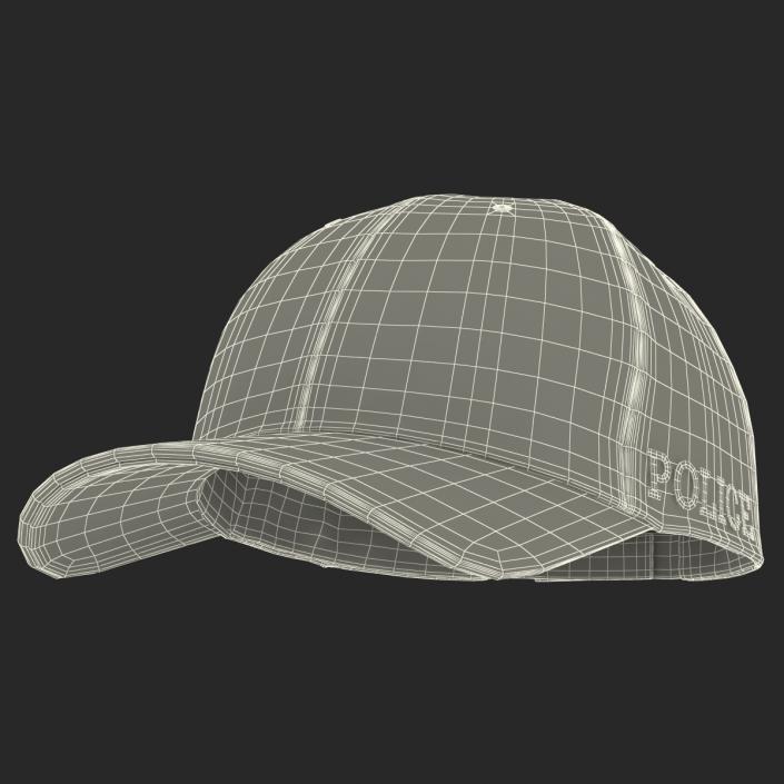 3D model Police Hat