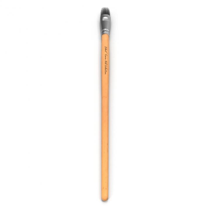 Paint Brush Filbert 3D model