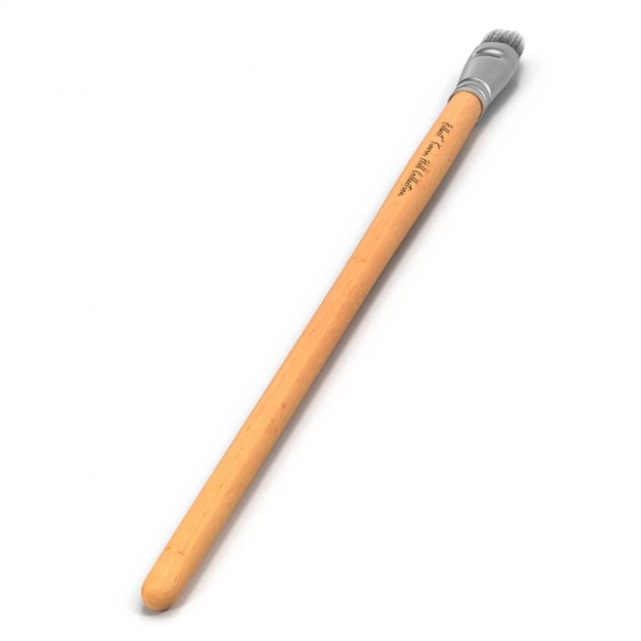 Paint Brush Filbert 3D model