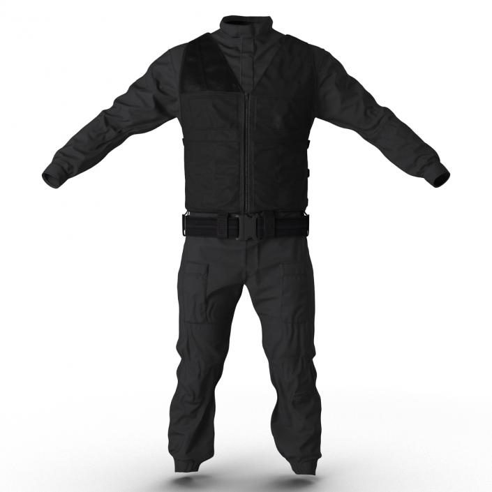 SWAT Uniform 7 3D model