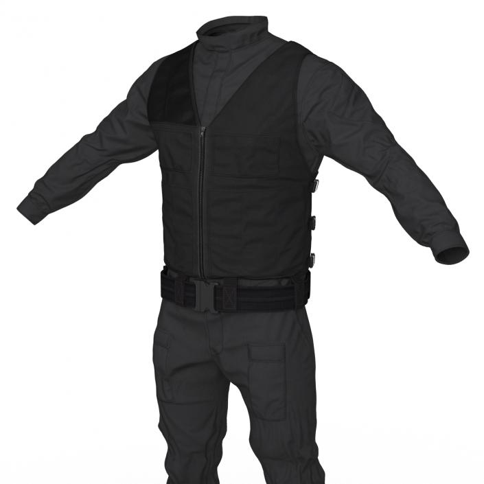 SWAT Uniform 7 3D model