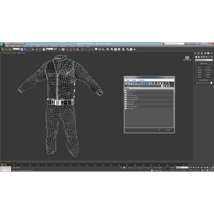 SWAT Uniform 7 3D model