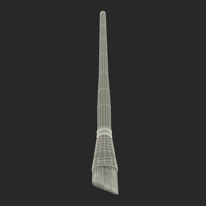 Paint Brush Angular Flat 3D model