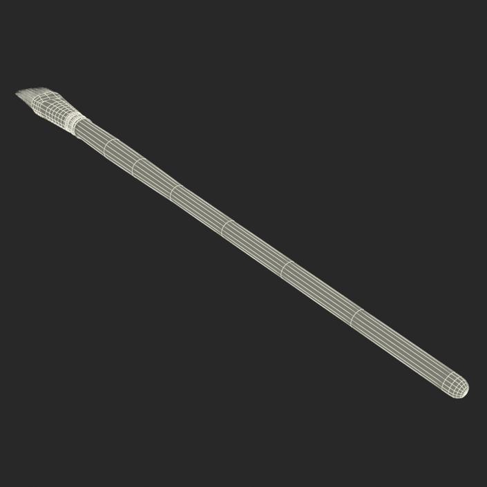 Paint Brush Angular Flat 3D model