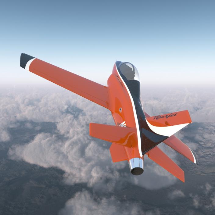 3D Sport Aircraft ViperJet model