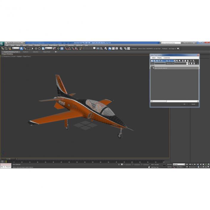 3D Sport Aircraft ViperJet model