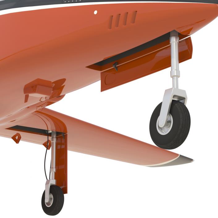 3D model Sport Aircraft ViperJet Rigged