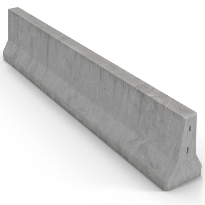 3D Concrete Barrier