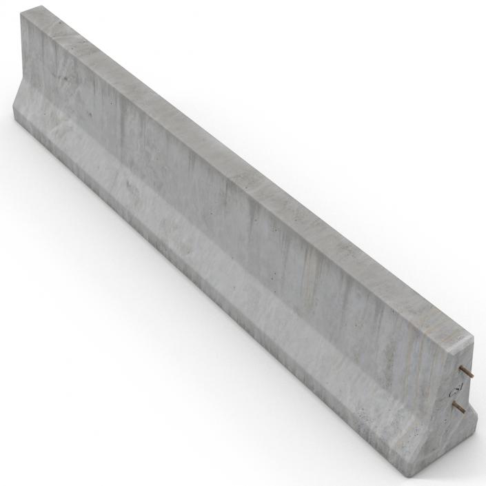 3D Concrete Barrier