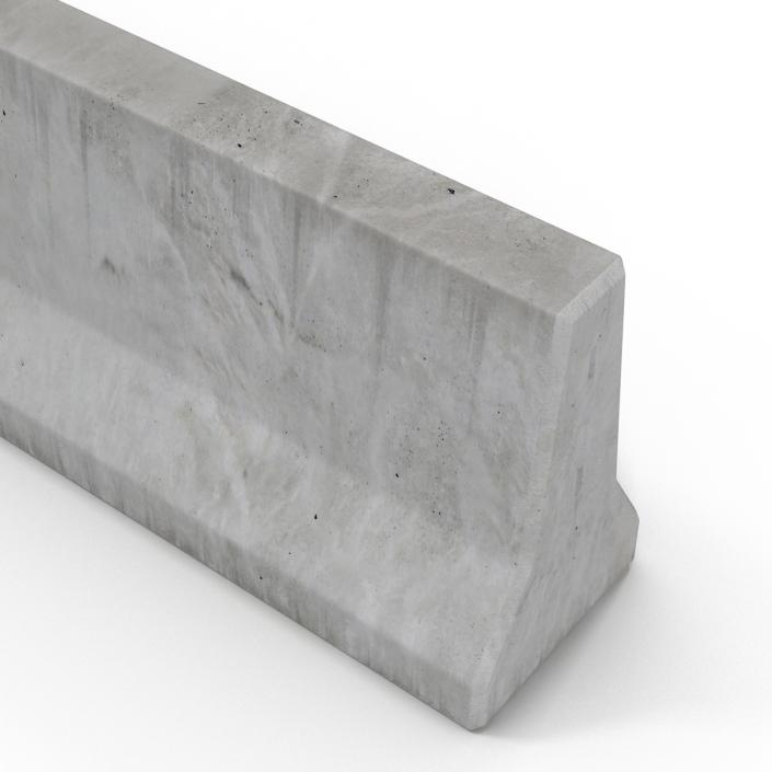 3D Concrete Barrier