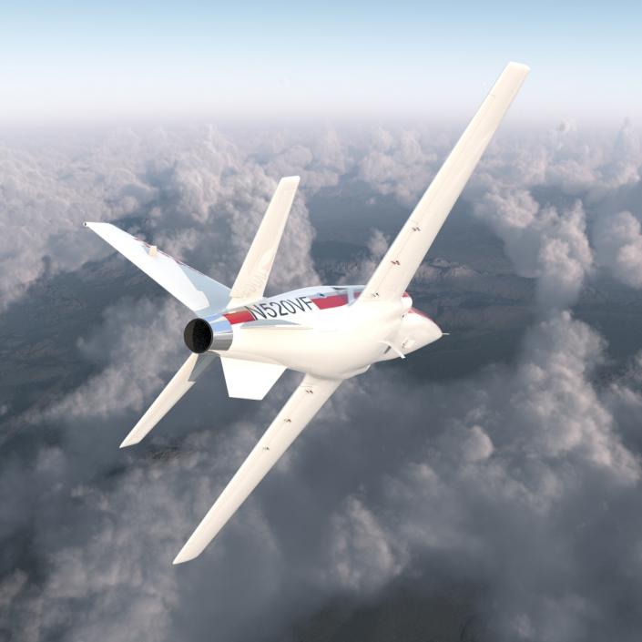 3D model Sport Aircraft ViperJet 2