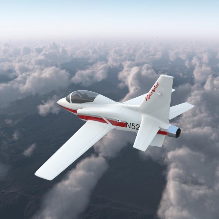 3D model Sport Aircraft ViperJet 2