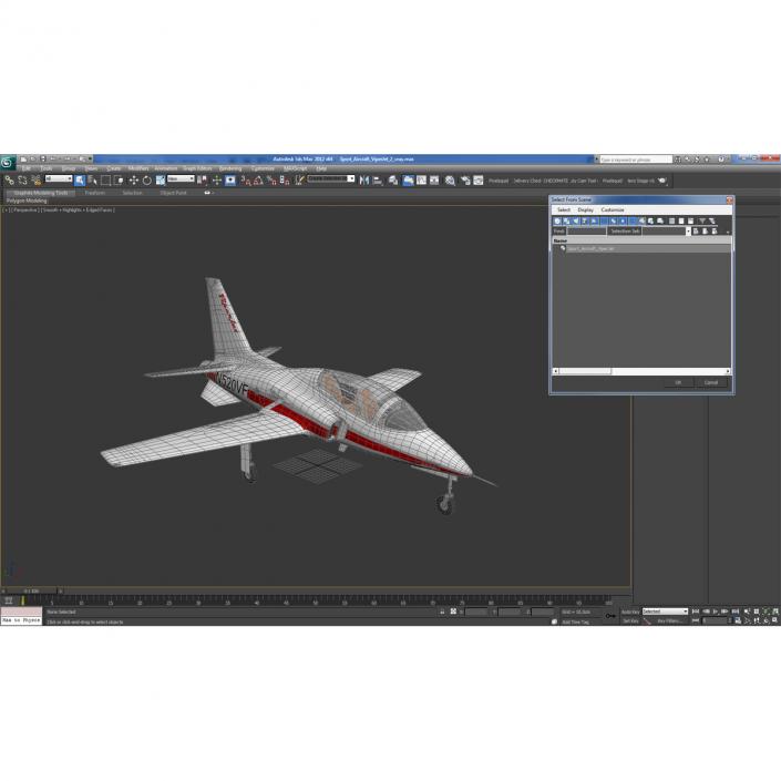 3D model Sport Aircraft ViperJet 2