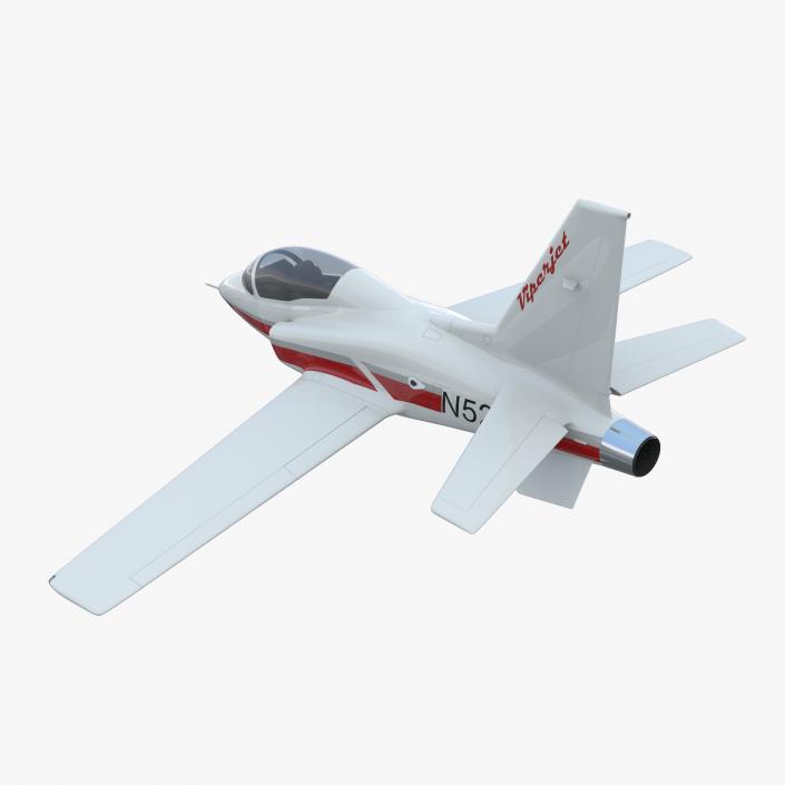 Sport Aircraft ViperJet 2 Rigged 3D