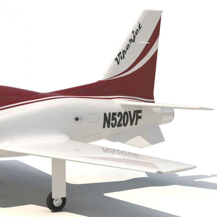 Sport Aircraft ViperJet 3 Rigged 3D