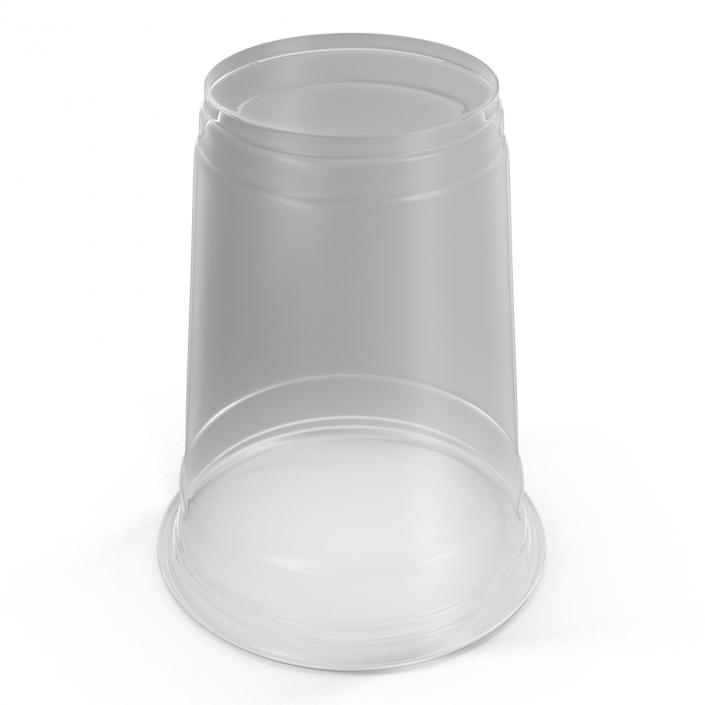 Solo Plastic Clear Cup 3D