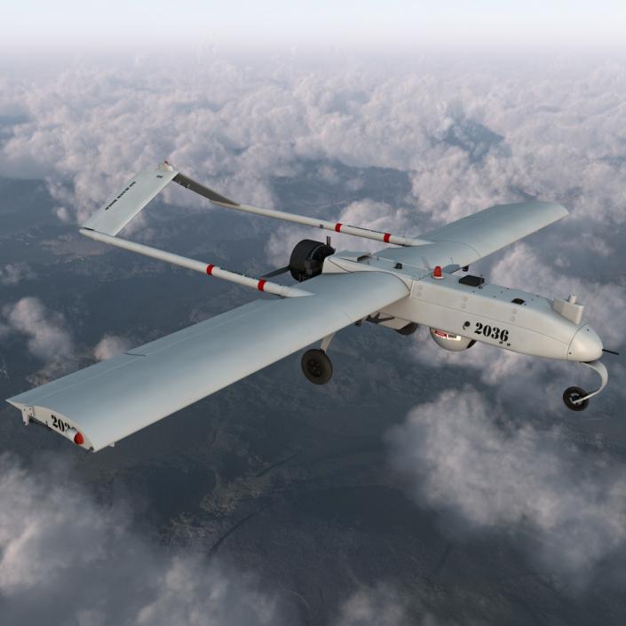 AAI RQ-7 Shadow UAV 3D model