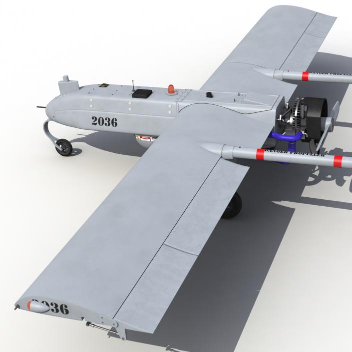 AAI RQ-7 Shadow UAV 3D model