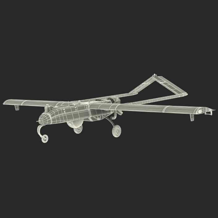 3D AAI RQ 7 Shadow UAV Rigged