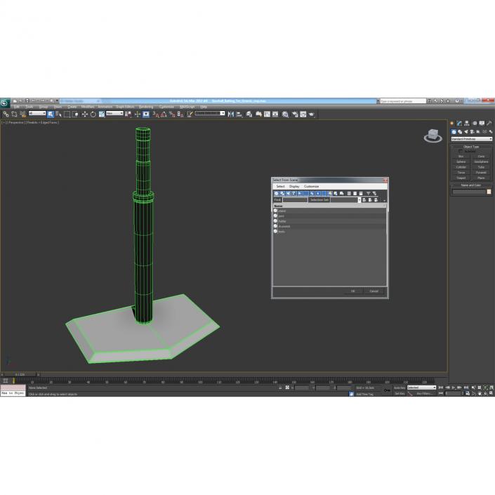 3D Baseball Batting Tee Generic model